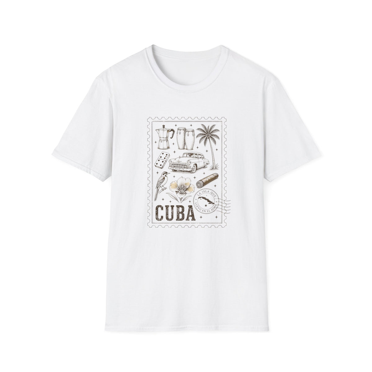 Cuba Stamp T-Shirt