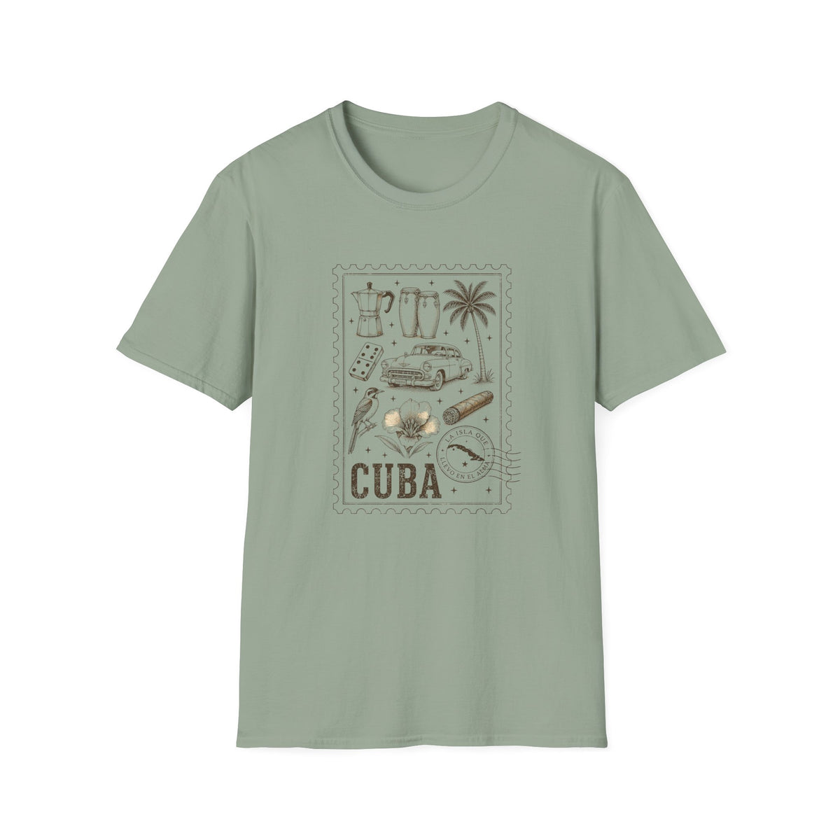Cuba Stamp T-Shirt