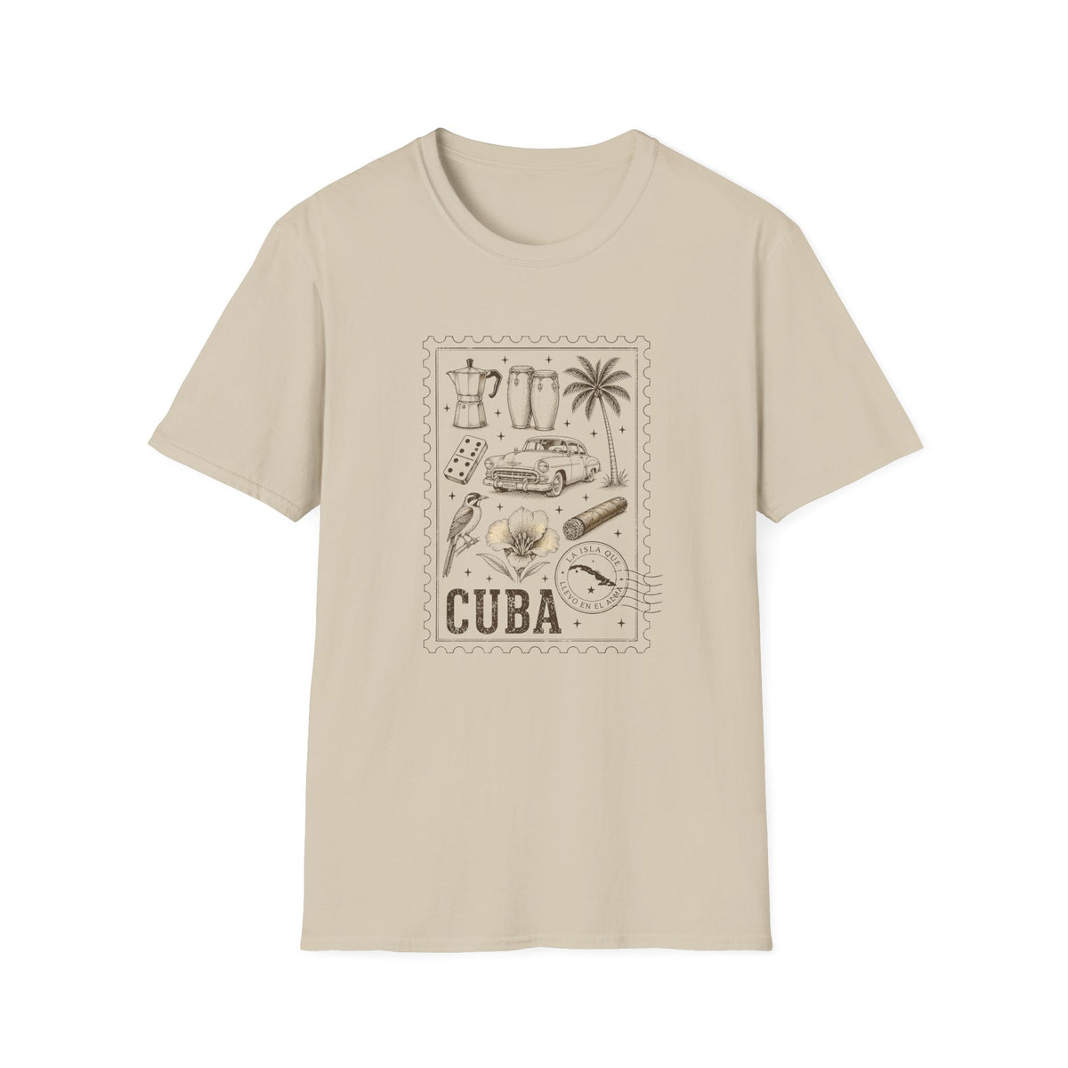 Cuba Stamp T-Shirt