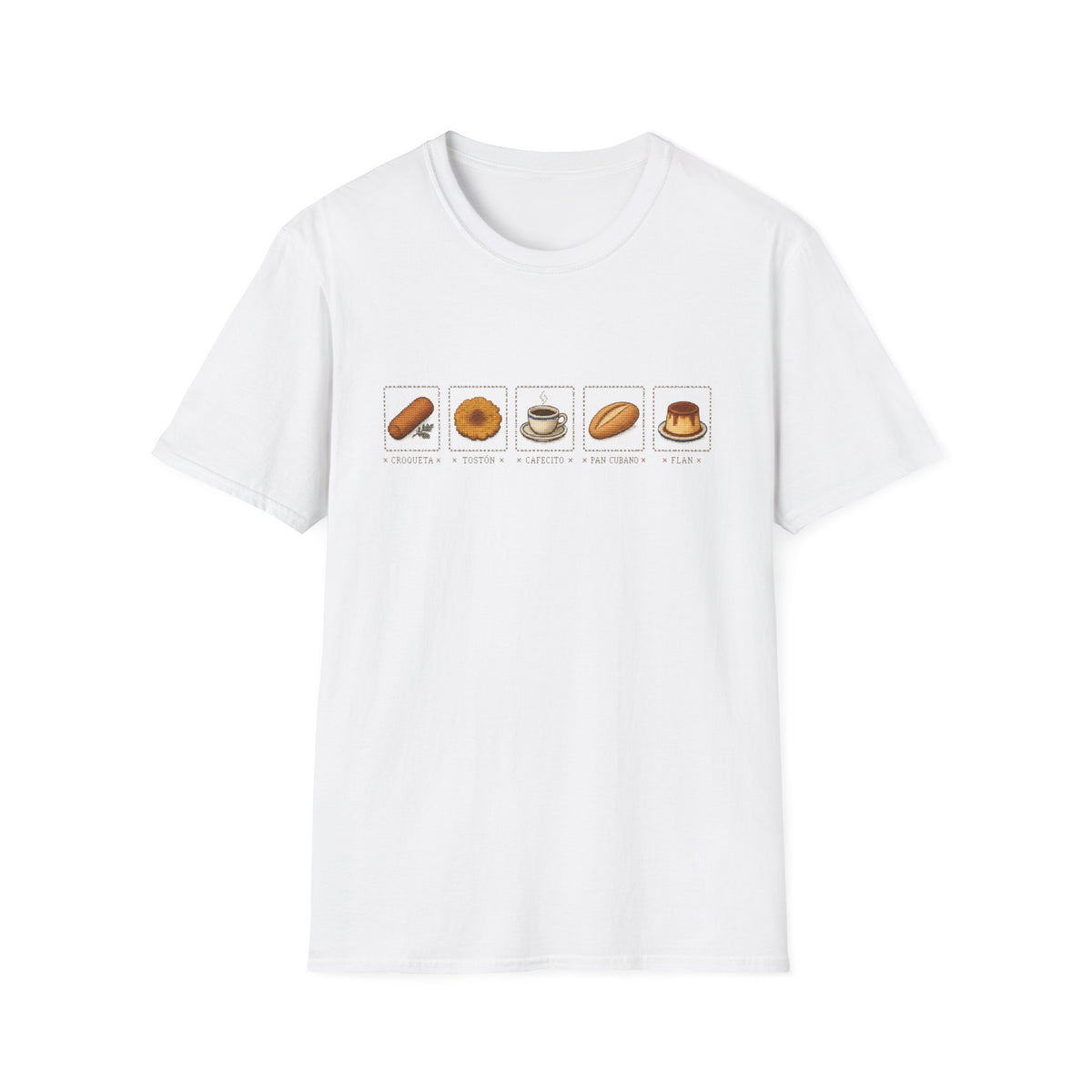 Illustration Row Food T-Shirt