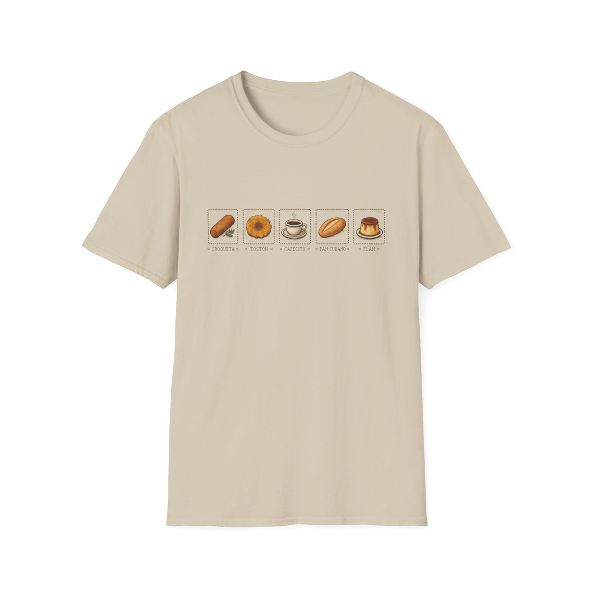 Illustration Row Food T-Shirt