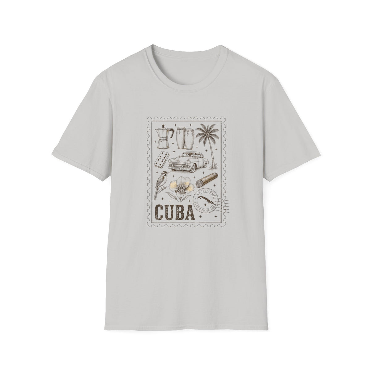 Cuba Stamp T-Shirt