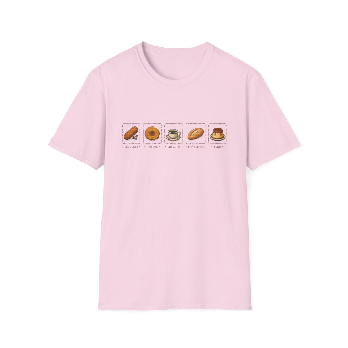 Illustration Row Food T-Shirt
