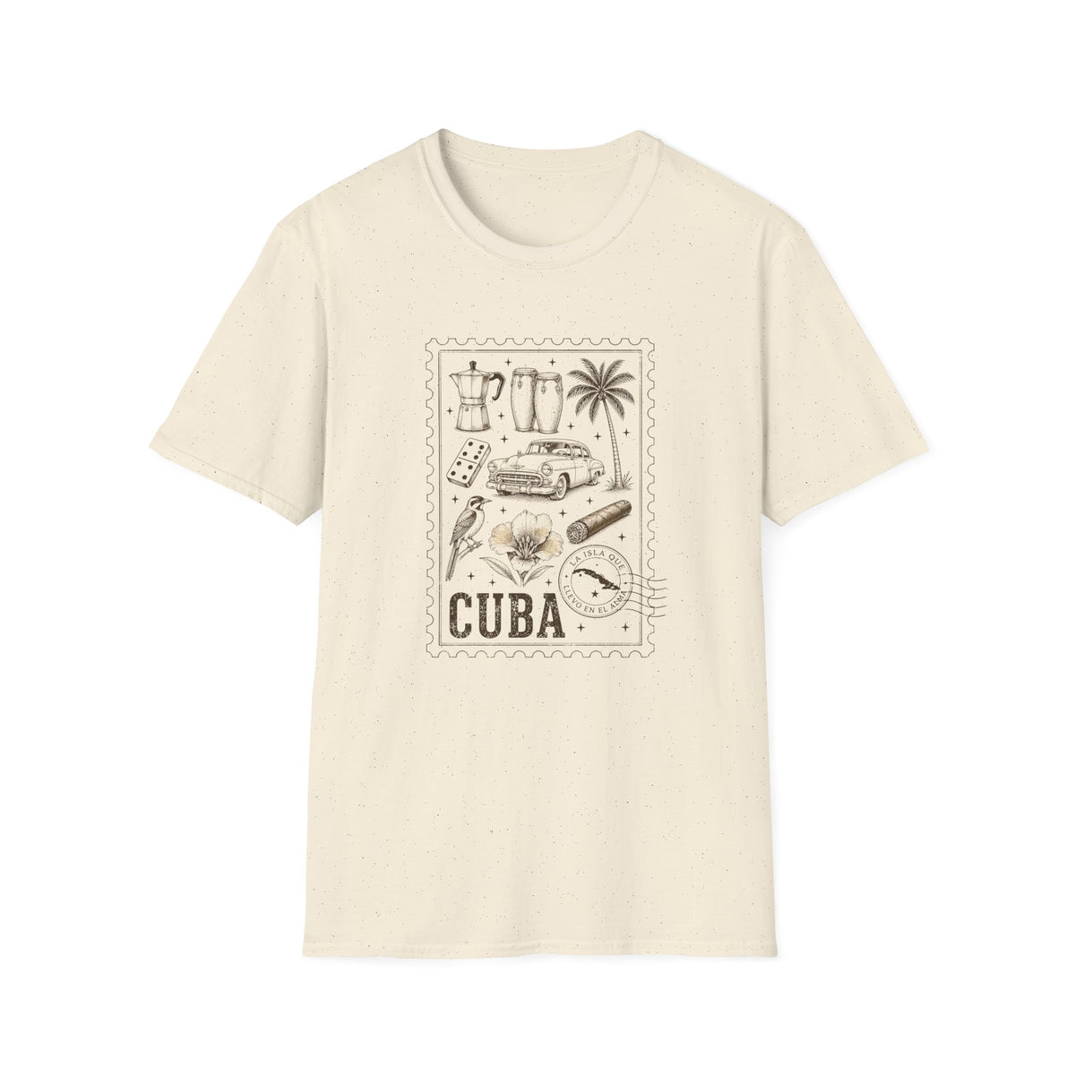 Cuba Stamp T-Shirt