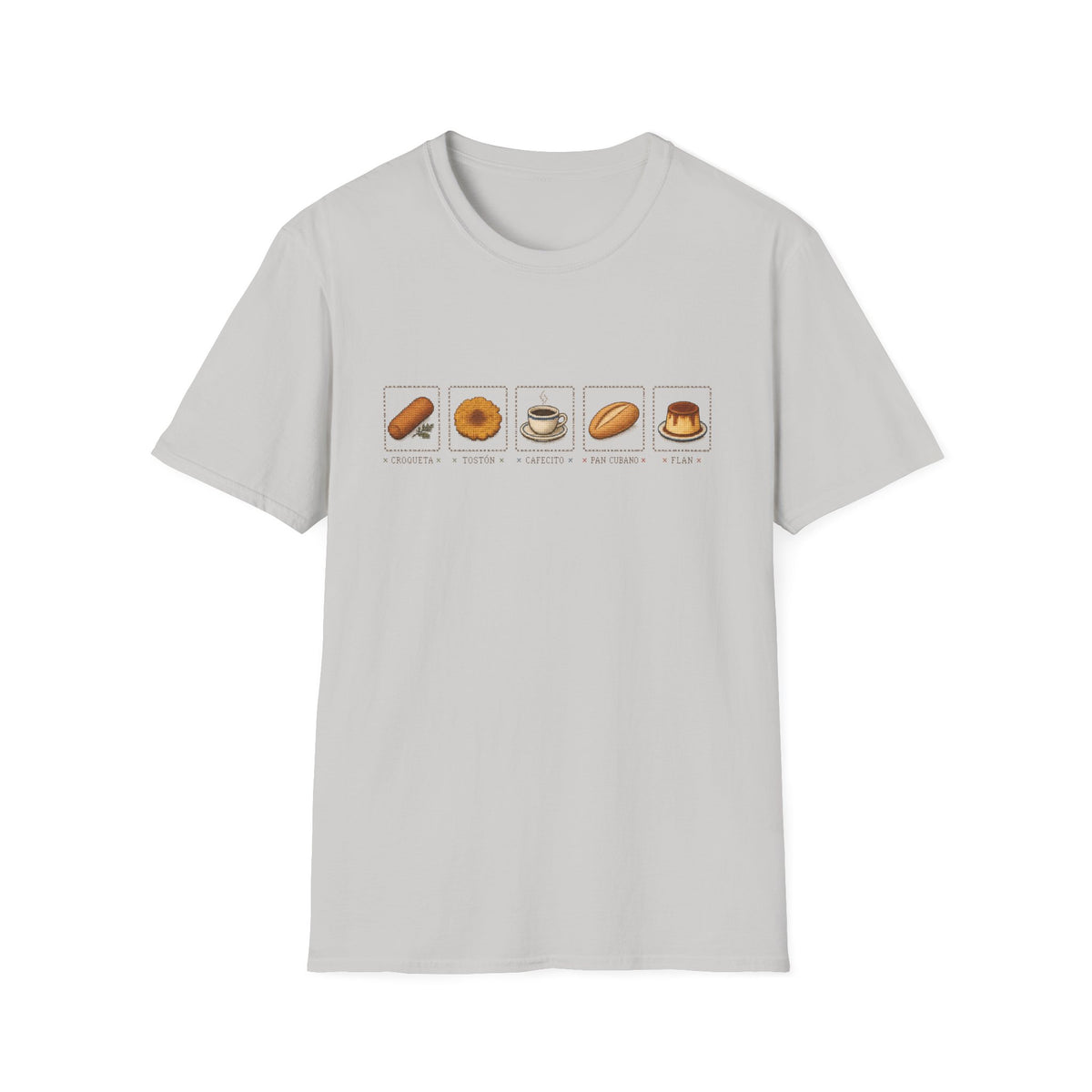 Illustration Row Food T-Shirt